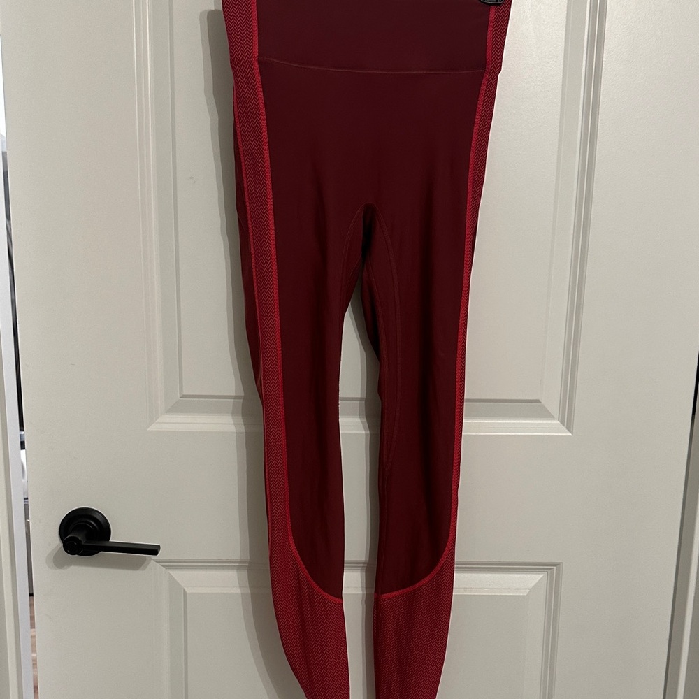 Women's Red Leggings